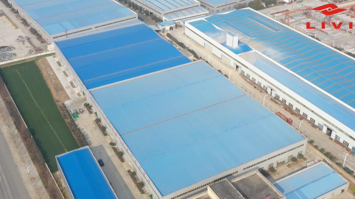 LIVI poultry equipment manufacturing facility in Zhengzhou China